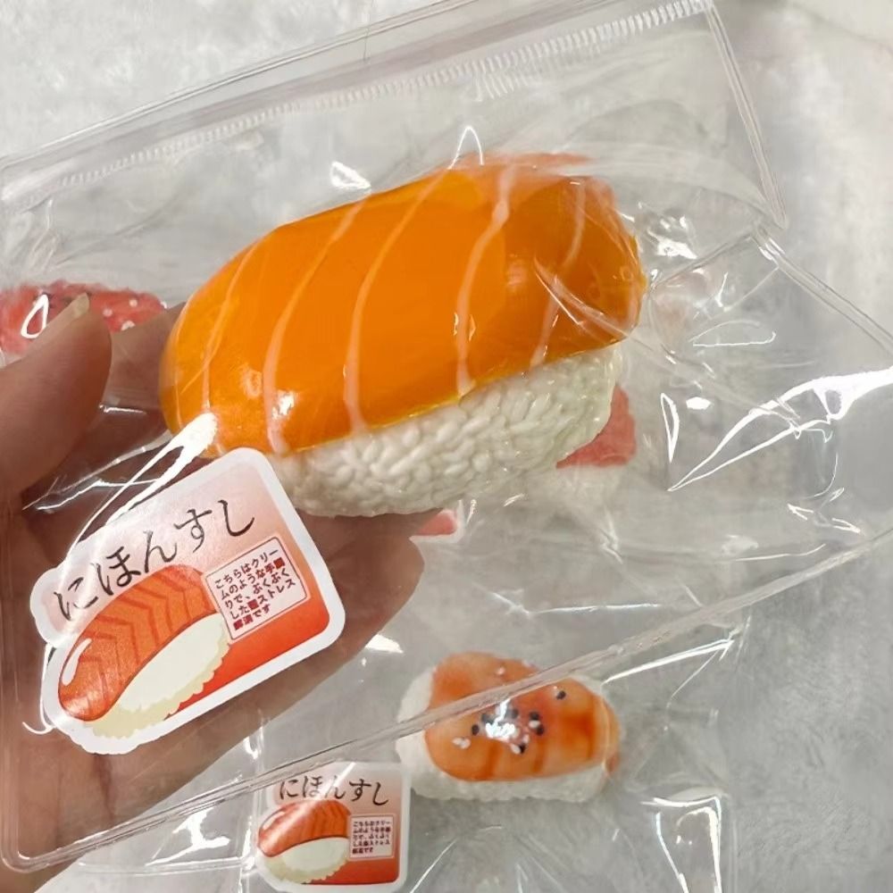 Baby Food Shrimp - 시뮬레이션 음식 스시 스퀴즈 장난감 느린