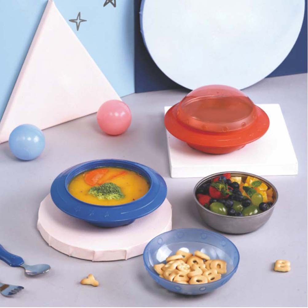 Baby Food Home - 1Pcs 스테인레스 스틸 절연 그릇 이중