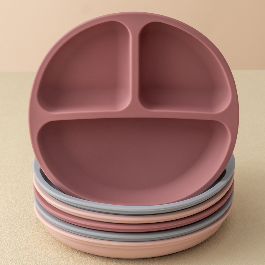 Silicone Suction Bowl - 1PCS 아기 빨판 실리콘 식사 접시