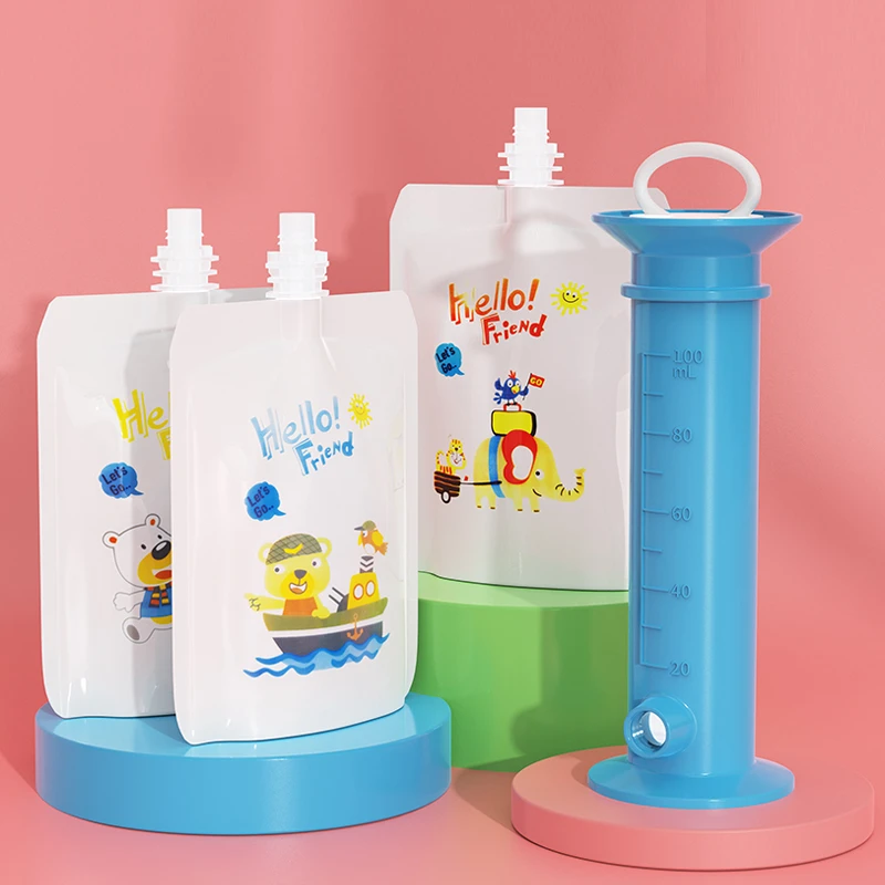 Baby Food Pouches 1 Year Old - 아기 과일 퓨레 충전 디펜서, 신생아