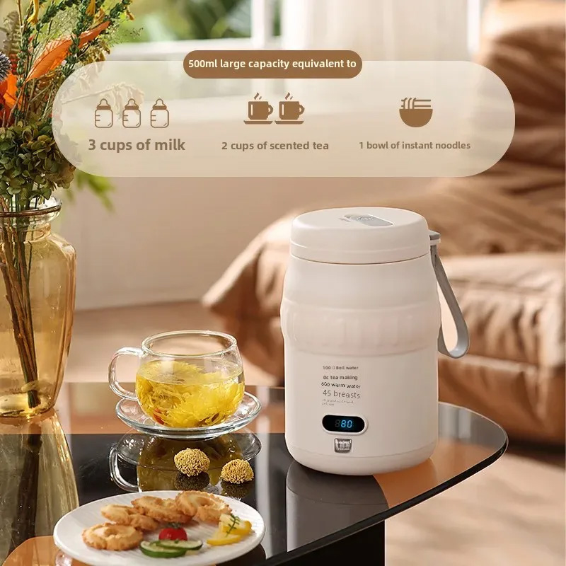 Baby Food Recipe Book - 2026년형 새로운 500ml 스마트 다기능 전기쿠커