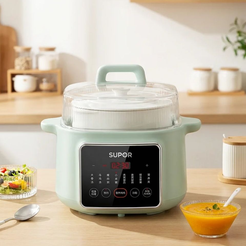 SUPOR 세라믹 다기능 슬로우 쿠커 이중 보일러 전기 - Baby Food Home 리뷰 및 가격