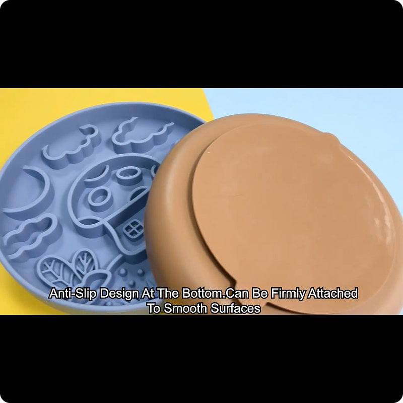 새로운 버섯 개 느린 음식 그릇 실리콘 애완 동물 그릇 - Silicone Suction Bowl 리뷰 및 가격