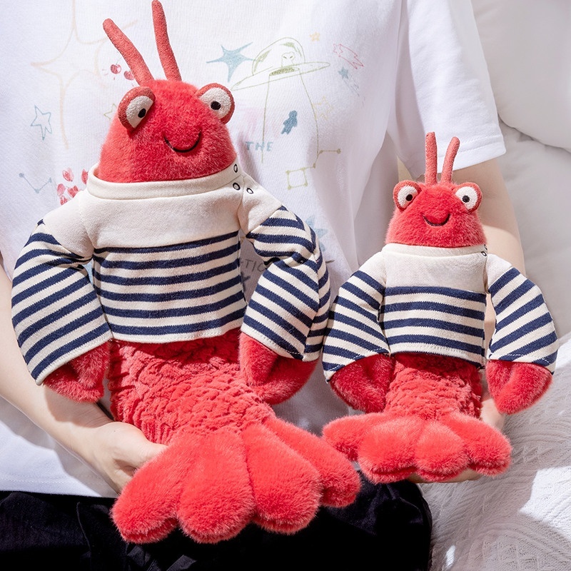 새로운 선원 래리 랍스터 봉제인형 부드러운 동물 새우  - Baby Food Shrimp 리뷰 및 가격