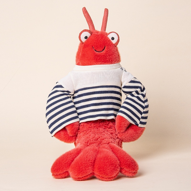 새로운 선원 래리 랍스터 봉제인형 부드러운 동물 새우  - Baby Food Shrimp 리뷰 및 가격