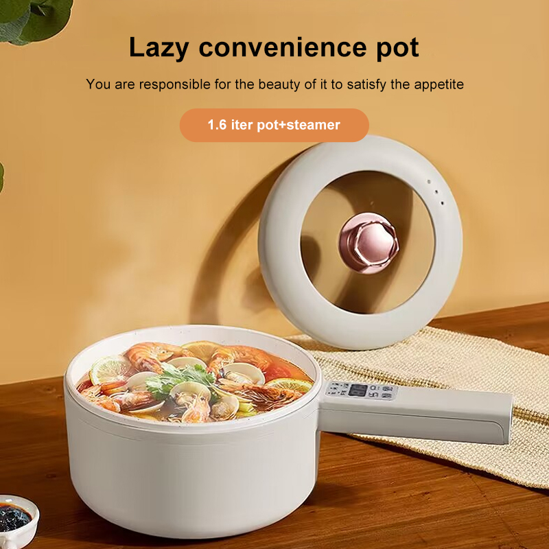 URINGO 다기능 전기 냄비, 5 단 조절 가능, 붙 - Baby Food Recipe Book 리뷰 및 가격