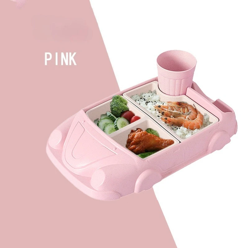 창의적인 자동차 모양 대나무 섬유 아기 식기 그릇 식품 - Baby Food With Fiber 리뷰 및 가격