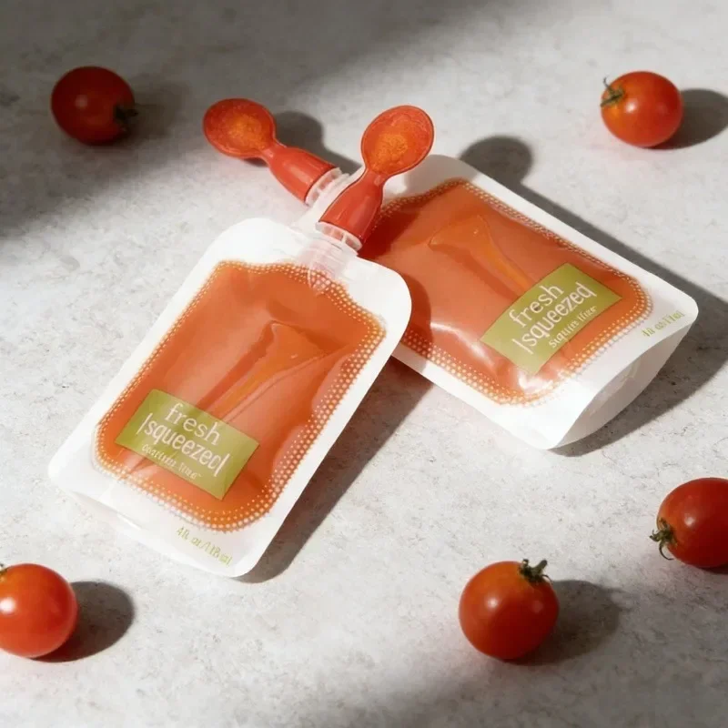 유기농 유아용 수유 파우치 50개 휴대용 스퀴즈 주스  - Baby Food Pouches 1 Year Old 리뷰 및 가격