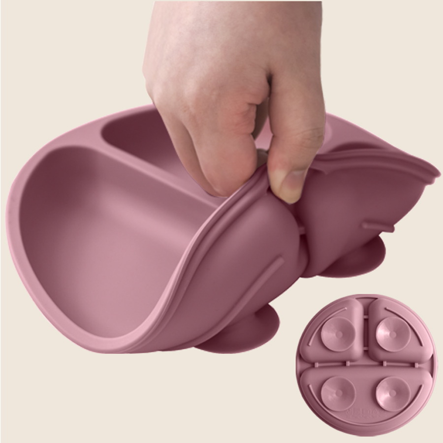 1PCS 아기 빨판 실리콘 식사 접시 BPA 무료 어린 - Silicone Suction Bowl 리뷰 및 가격