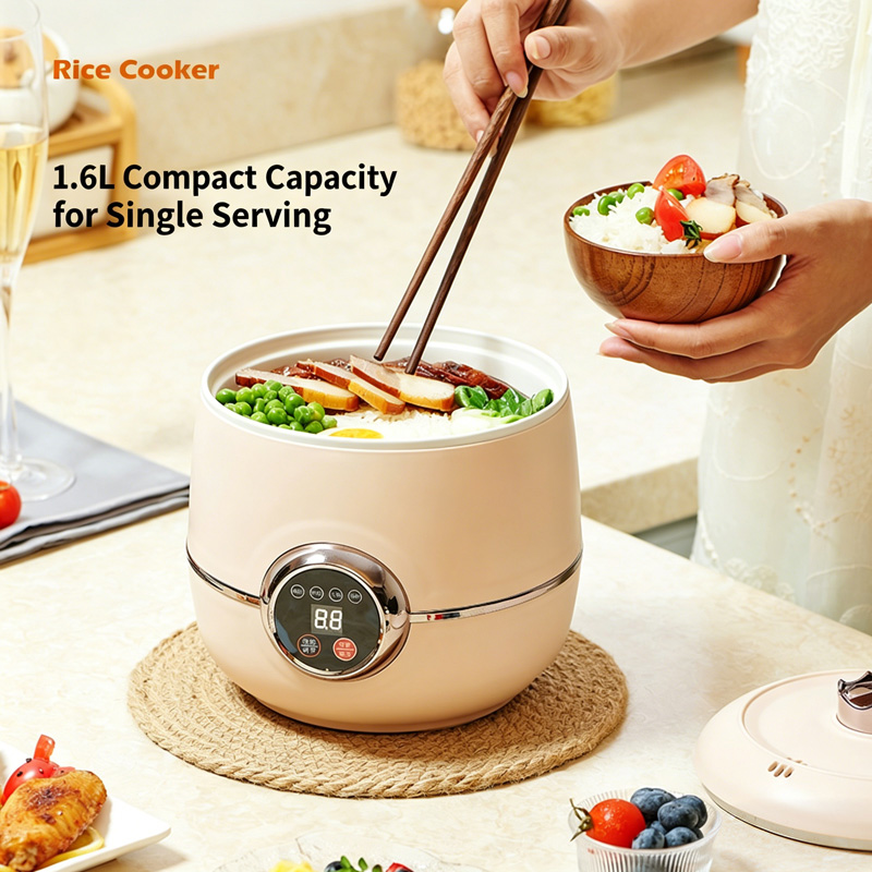 새로운 소형 1.6L 다기능 스마트 전기밥솥, 예약 기 - Baby Food Recipe Book 리뷰 및 가격