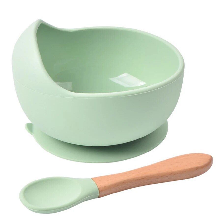 하이 퀄리티 누출 방지 실리콘 수유 그릇, 어린이 저녁 - Silicone Suction Bowl 리뷰 및 가격