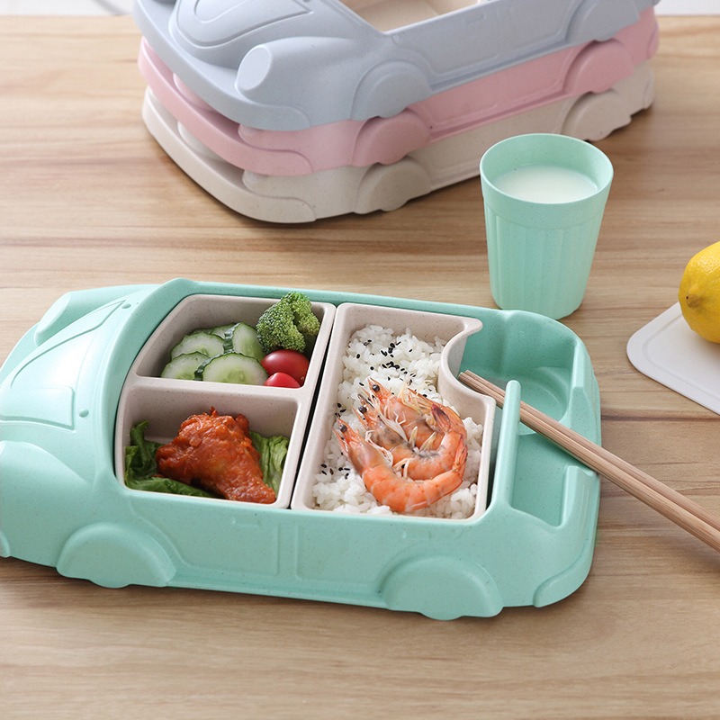 크리 에이 티브 자동차 모양의 대나무 섬유 아기 먹이  - Baby Food With Fiber 리뷰 및 가격