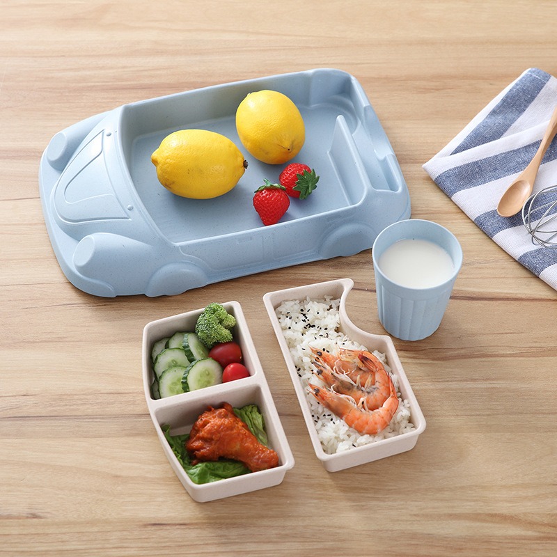 크리 에이 티브 자동차 모양의 대나무 섬유 아기 먹이  - Baby Food With Fiber 리뷰 및 가격