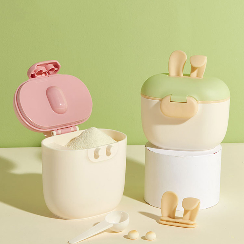 새로운 실리콘 토끼 귀 분유 디스펜서, 분유 용기, 매 - Baby Food Glass Jar 리뷰 및 가격