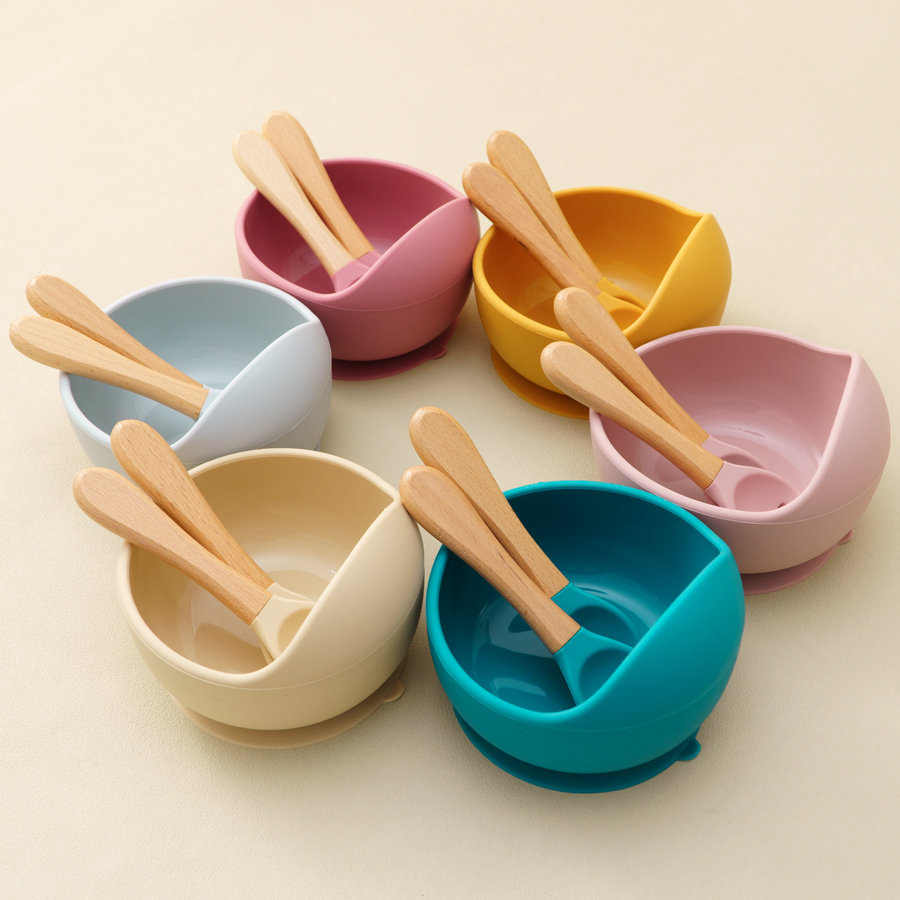 Mamaplan 3PCS 아기 실리콘 먹이 세트 유아  - Silicone Suction Bowl 리뷰 및 가격