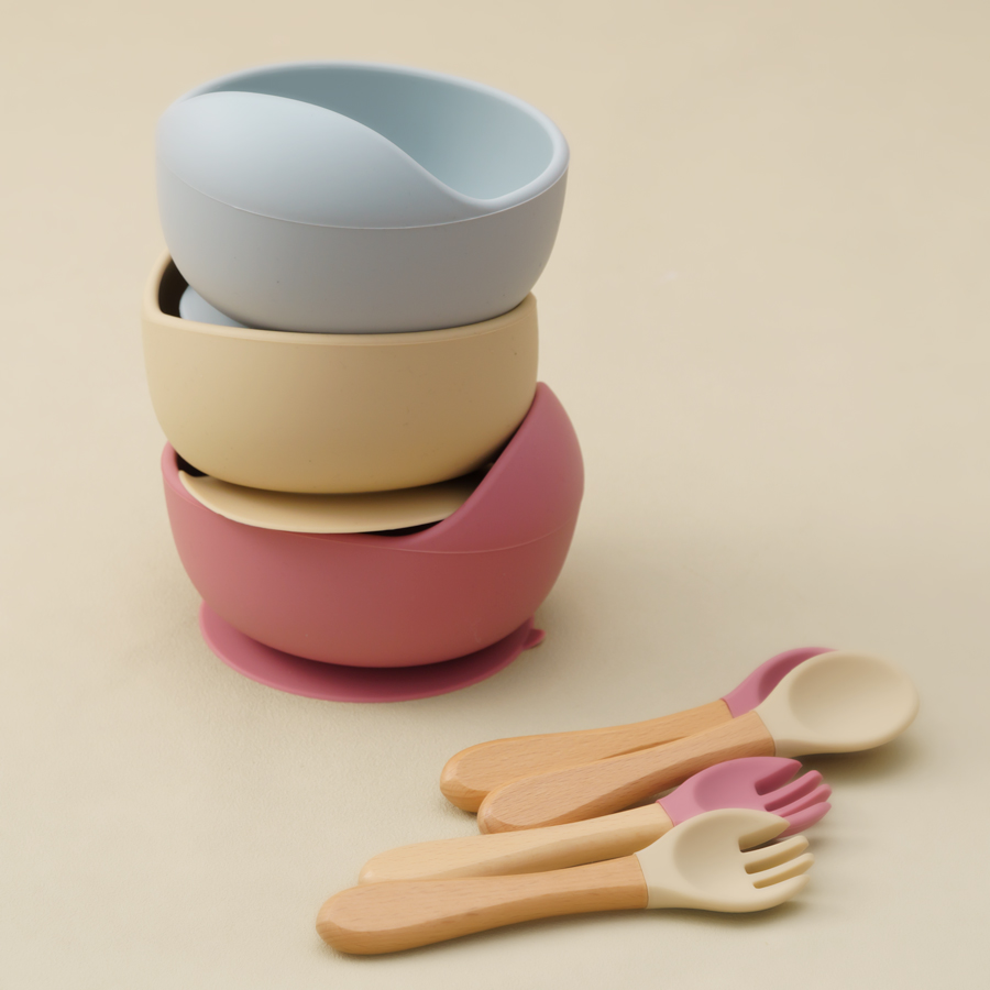 Mamaplan 3PCS 아기 실리콘 먹이 세트 유아  - Silicone Suction Bowl 리뷰 및 가격