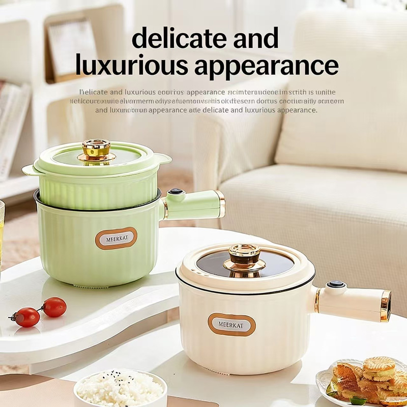 새로운 450W 1.5L 다기능 전기 냄비 220V 1 - Baby Food Recipe Book 리뷰 및 가격
