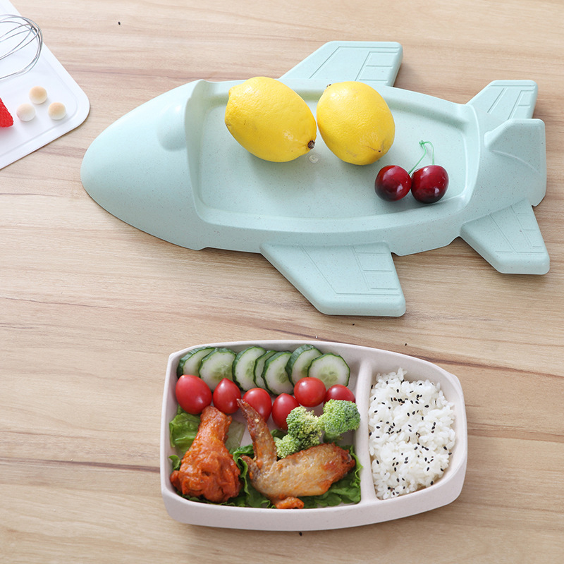 창의적인 만화 자동차 비행기 어린이 다기능 접시, 음식 - Baby Food With Fiber 리뷰 및 가격