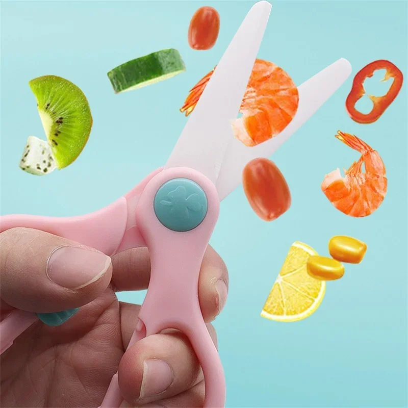 세라믹 블레이드 주방 식품 가위, 둥근 가장자리 작동  - Baby Food Scissors 리뷰 및 가격
