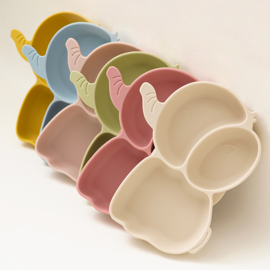 아기 실리콘 식사 접시, 어린이 급식 접시, 빨판 만화 - Silicone Suction Bowl 리뷰 및 가격