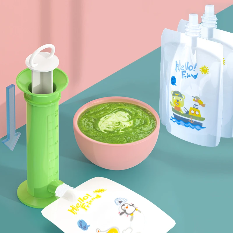 아기 과일 퓨레 충전 디펜서, 신생아 식품 파우치, 수 - Baby Food Pouches 1 Year Old 리뷰 및 가격