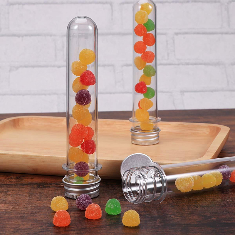 1/5개 플라스틱 실험실 시험관 투명 캔디 박스 웨딩  - Baby Food Jars 리뷰 및 가격
