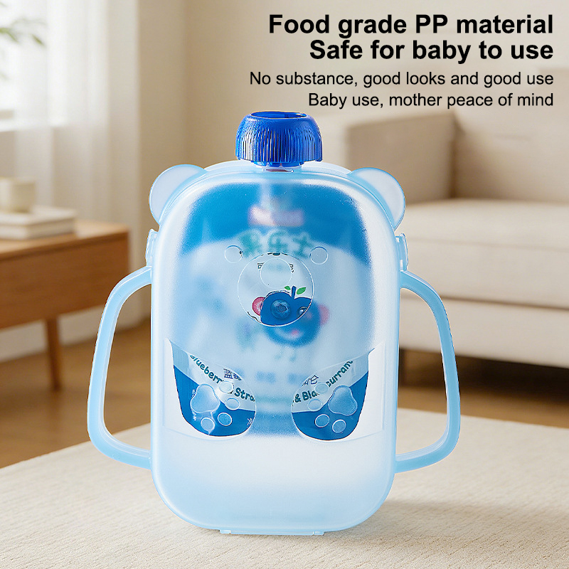 음식 파우치 홀더, 깔끔한 아기용 스퀴즈 파우치 홀더, - Baby Food Pouches 1 Year Old 리뷰 및 가격