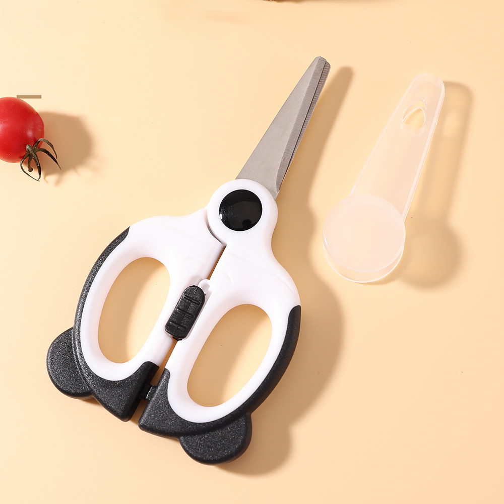 어린이를 위한 안전 가위 학생용 이유식 가위 휴대용 가 - Baby Food Scissors 리뷰 및 가격