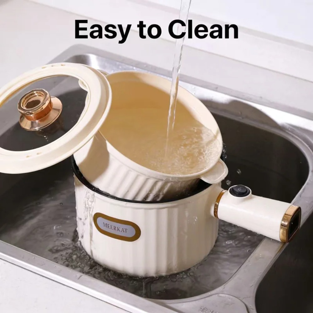 새로운 600W 1.5L 다기능 전기 냄비 220V 1 - Baby Food Recipe Book 리뷰 및 가격