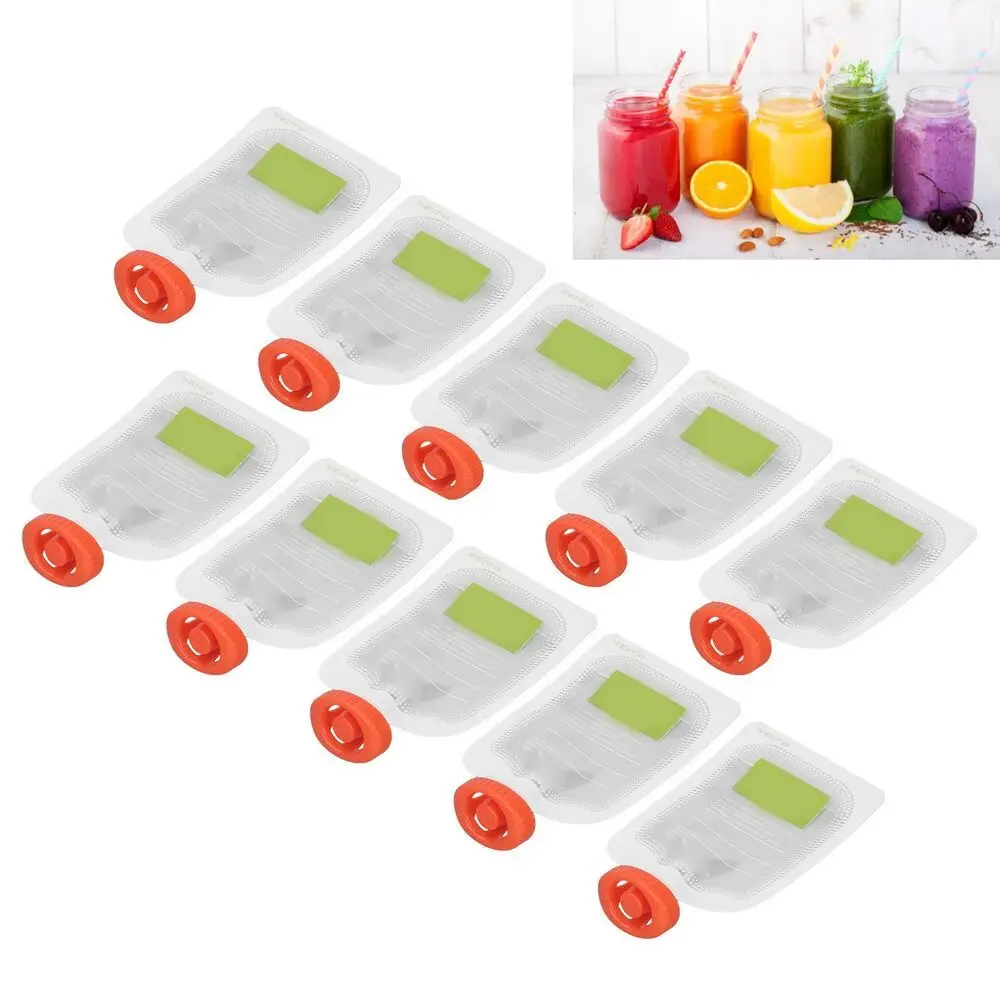 10Pcs 재사용 가능한 보완 식품 아기 주머니 가방  - Baby Food Pouches 1 Year Old 리뷰 및 가격