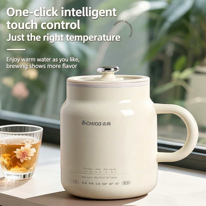 새로운 800ml 다기능 전기쿠커 300W 보온 건강  - Baby Food Recipe Book 리뷰 및 가격