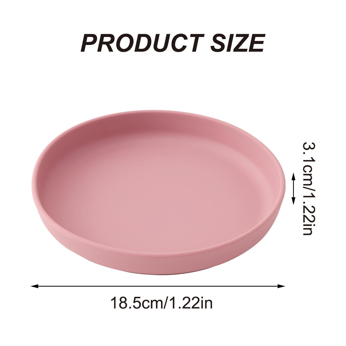 1PCS 식품 등급 실리콘 유아 접시 흡입식 수유 그릇 - Silicone Suction Bowl 리뷰 및 가격