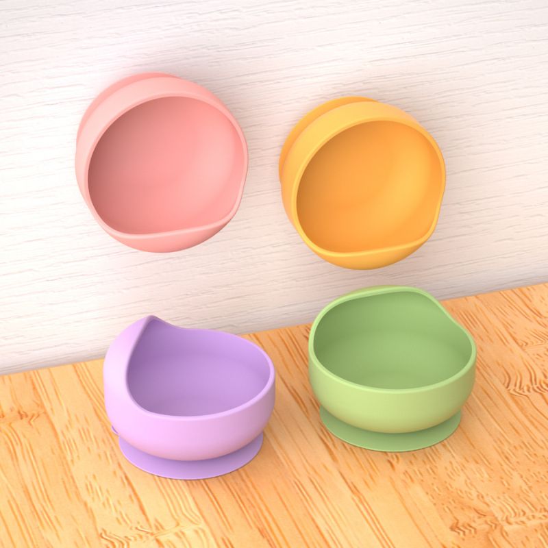 미끄럼 방지 및 유출 방지를 위한 바닥 흡입 컵이 있는 - Silicone Suction Bowl 리뷰 및 가격