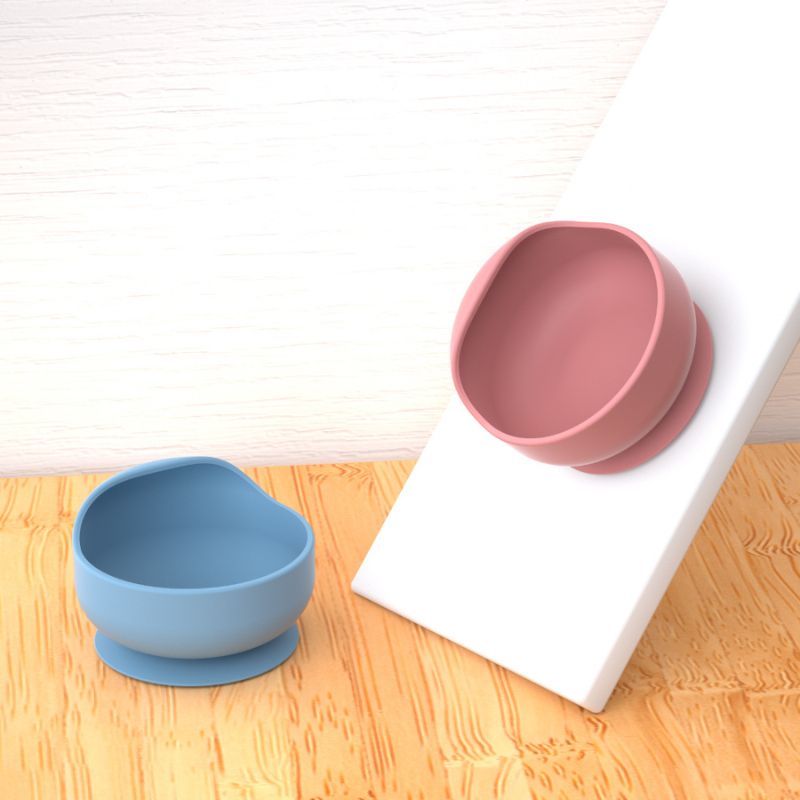미끄럼 방지 및 유출 방지를 위한 바닥 흡입 컵이 있는 - Silicone Suction Bowl 리뷰 및 가격